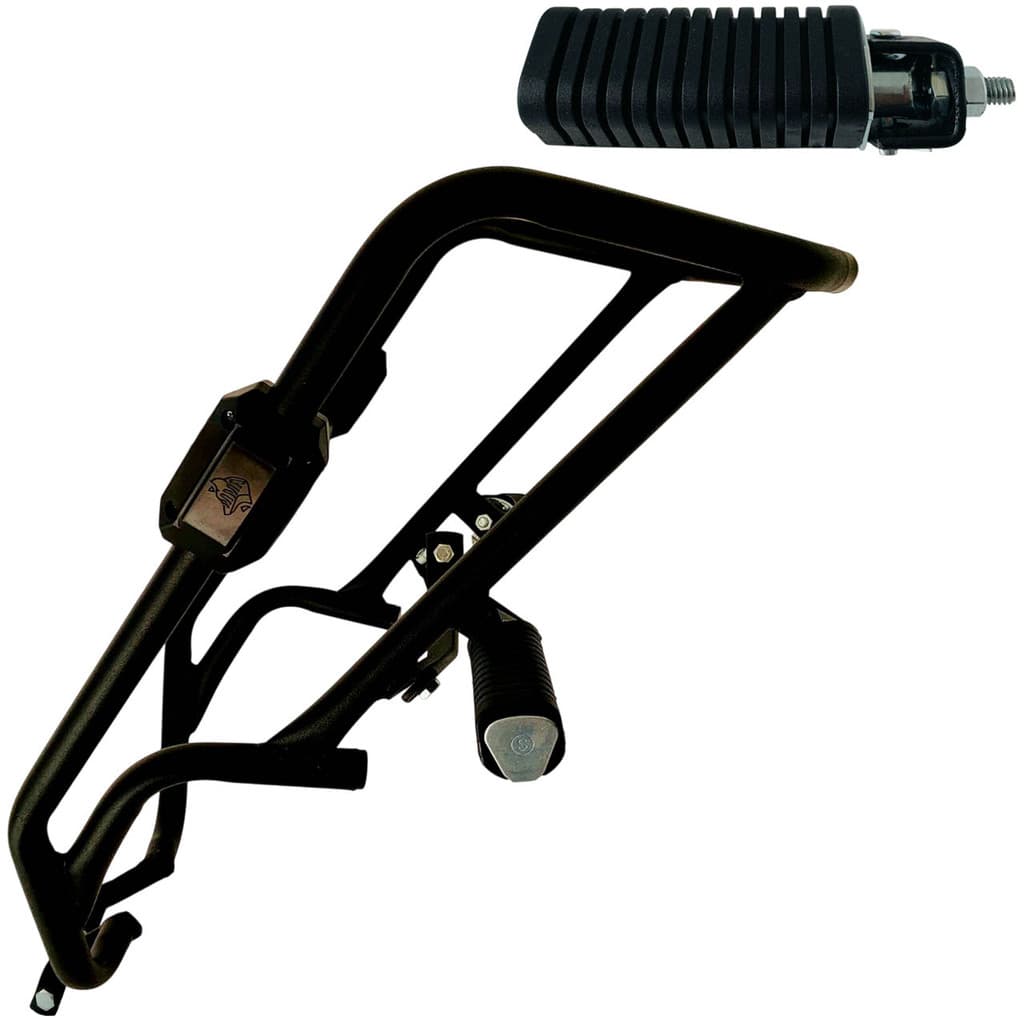 Pop 110i Modelo 2025 Protetor Carenagem Motor Tanque Pedal Mata Cachorro com Pedaleira Retrátil Moto