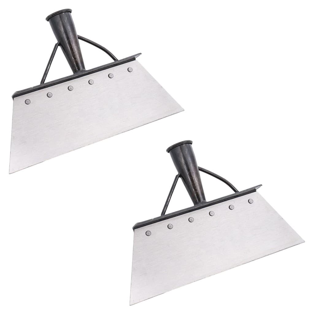 Kit 2 Unidades Pá e Espátula Multifuncional para Limpeza e Manutenção de Jardim