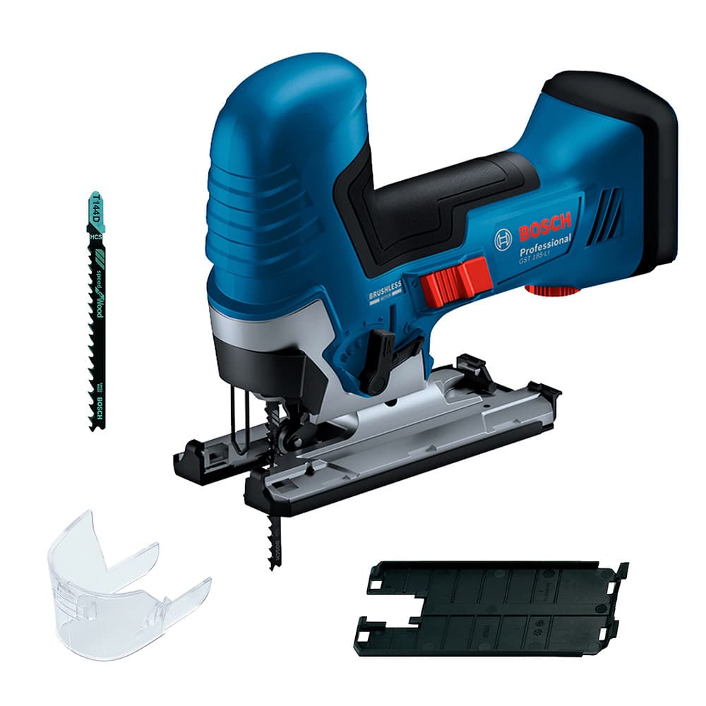 Serra Tico-Tico a Bateria 18V (não inclusa) Motor Brushless Bosch GST 185-LI