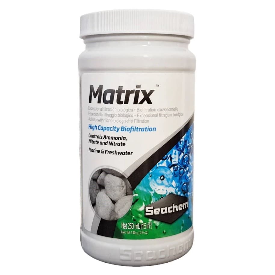 Seachem Matrix 250ml Original - Mídia Biológica para Aquário