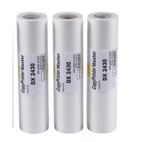 Kit 3x  Master Termico Copyprinter P/ Uso Ricoh Dx2330 Dx2430 A4