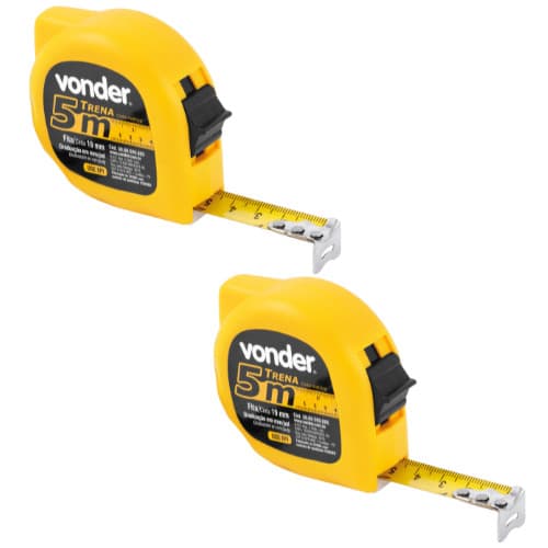 Kit 2 Trenas de aço 5 m x 19 mm - Vonder