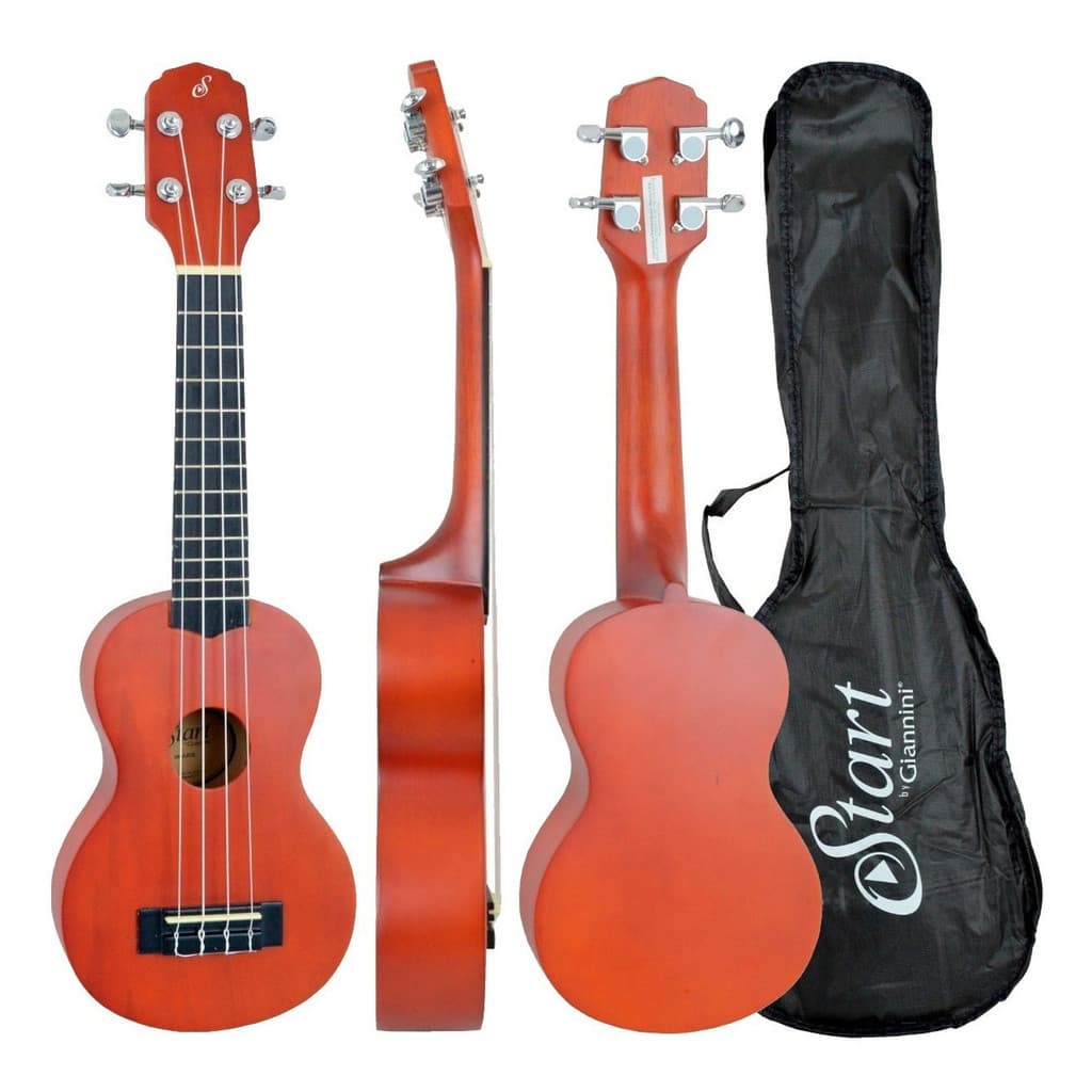 UKULELE GIANNINI ACÚSTICO SOPRANO UKS-21 NS C/ BAG