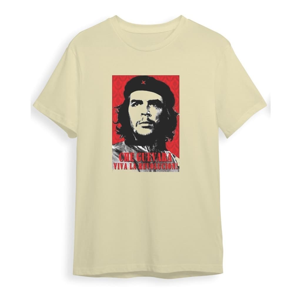 Camiseta Camisa Che Guevara Revolucionario Comunista Malha