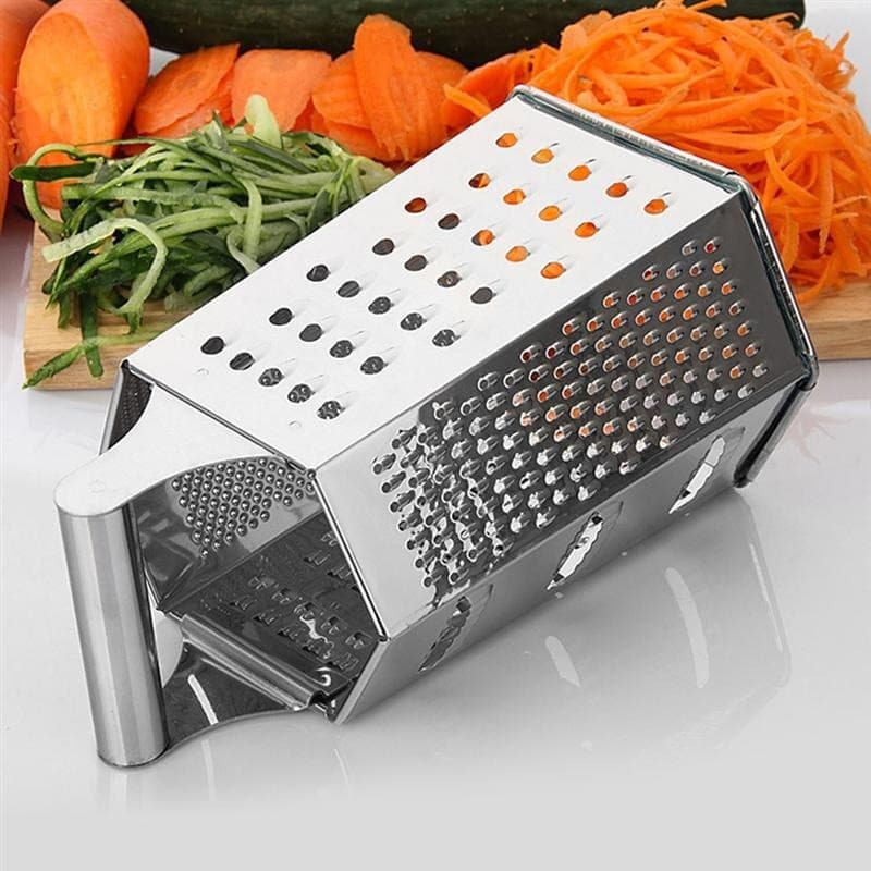 Ralador Raspador De Inox 6 Faces Ralador Queijos Legumes Verduras Frutas 6 Tipos De Formas