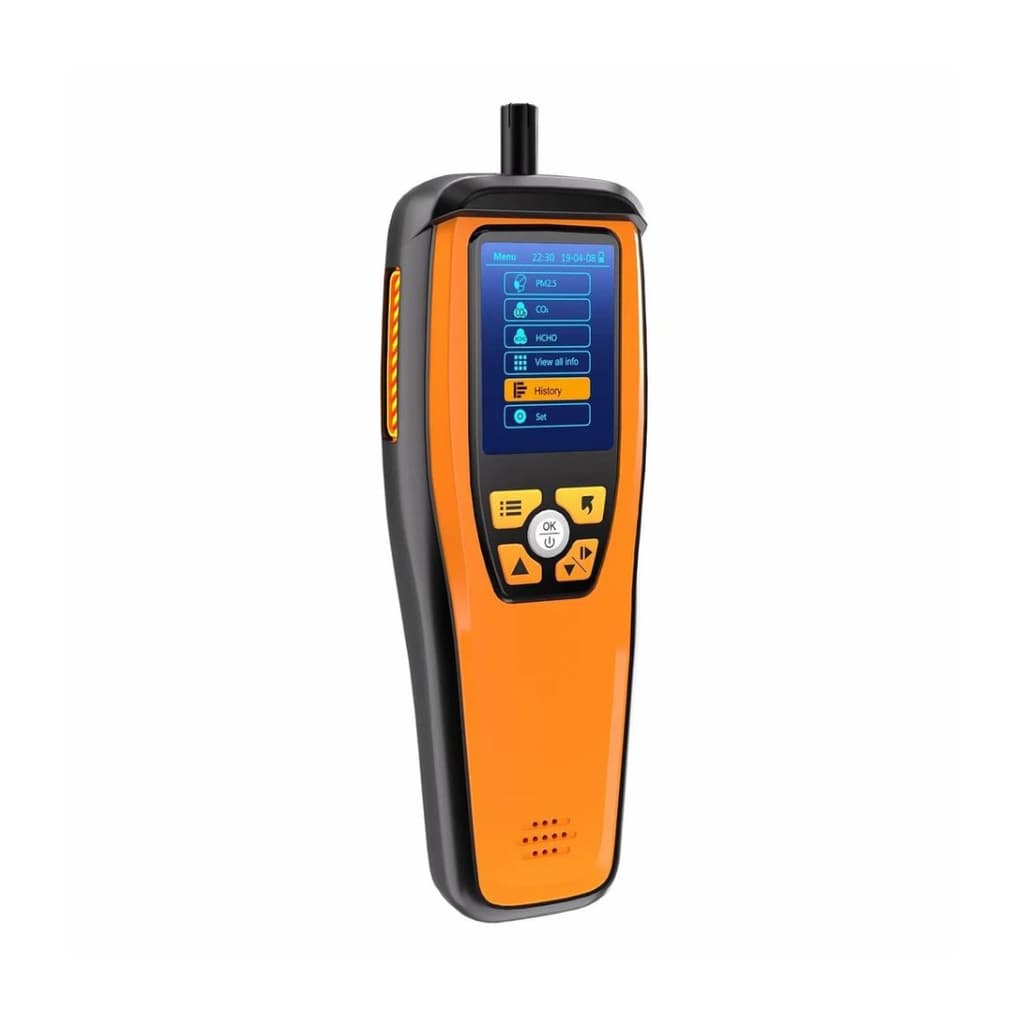 Detector Qualidade De Ar Temtop Pm2,5 / Pm10 / Co2 / Hcho / Temperatura / Umidade + Ex