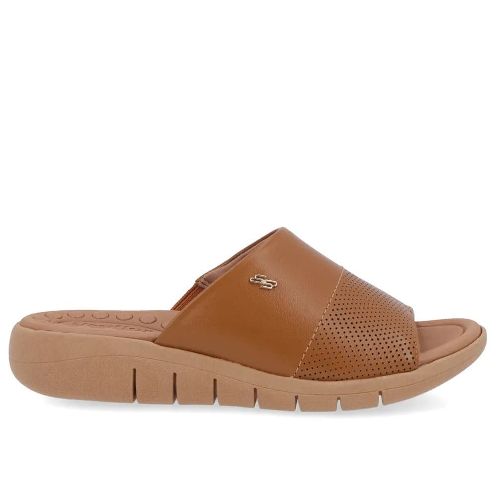 Tamanco Plataforma Tan Usaflex Uc0803003