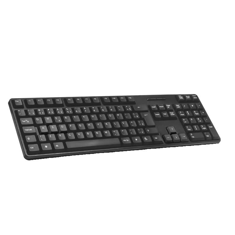Teclado Com Fio para pc computador notebook silenciosas ABNT2 USB