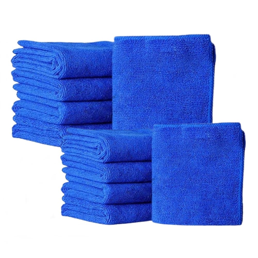 Panos De Limpeza Microfibra Alta Absorção Multiuso 30x30cm