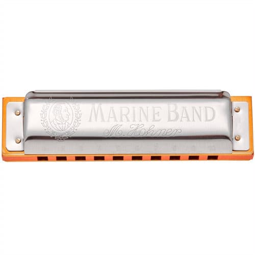Gaita De Boca Harmônica Diatônica Marine Band 1896 Hohner Em Dó (C)
