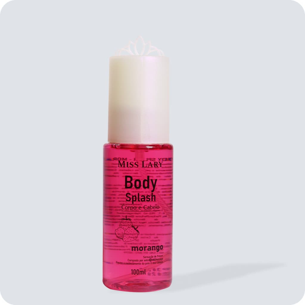 Body Splash Corpo e Cabelo Morango VB-129