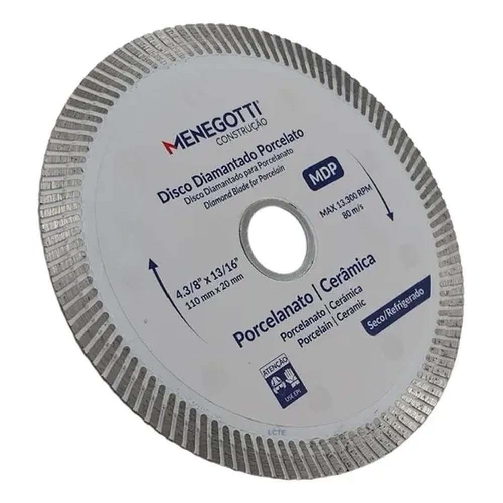 Disco Diamantado Porcelanato MDP 4.3/8"