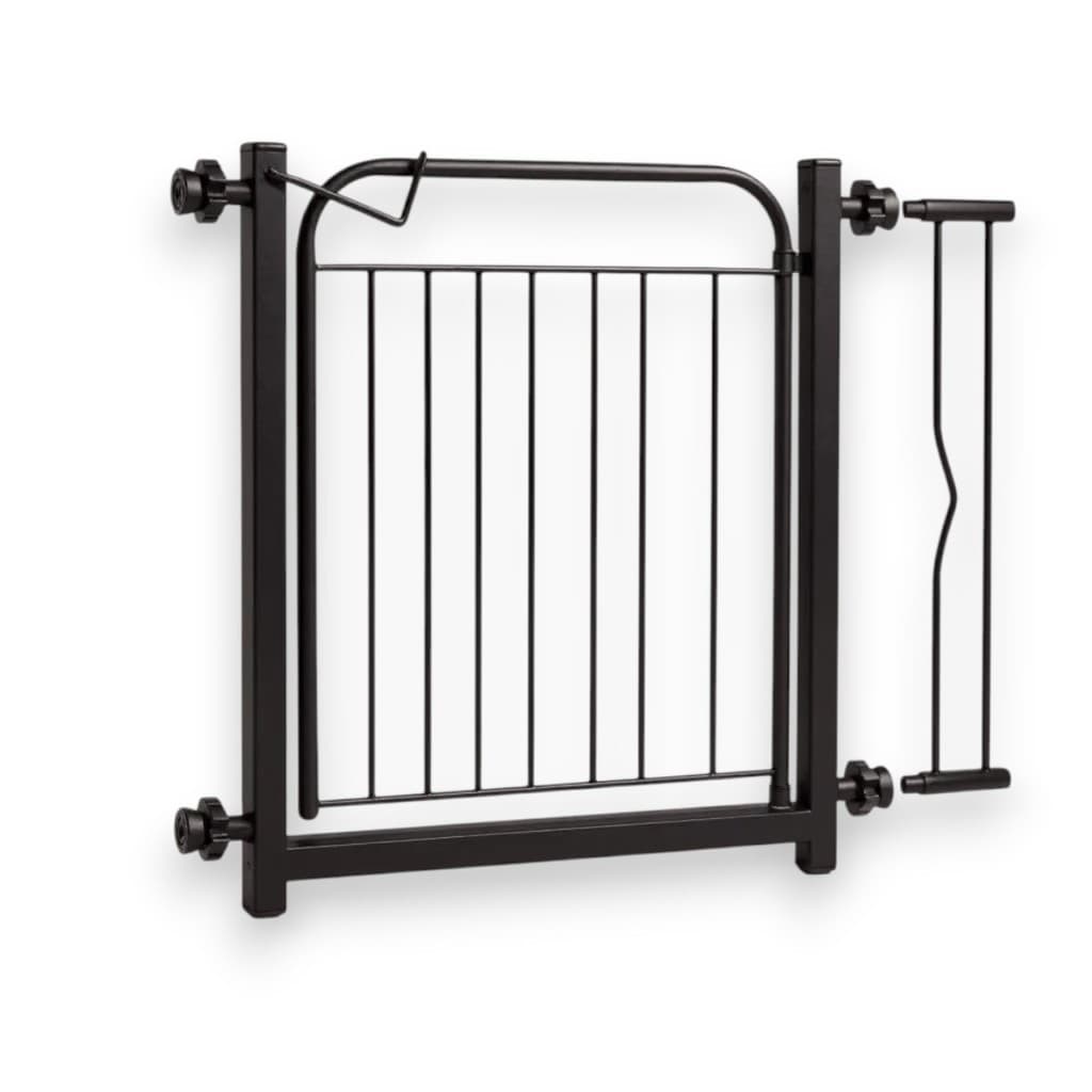 Grade Portão Portaozinho Proteção Aramado Pets Cachorro Criança 68 A 73 / 78 A 83 Cm