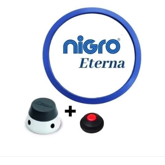Kit 3 Peças Para Panela Pressão Eterna Nigro.