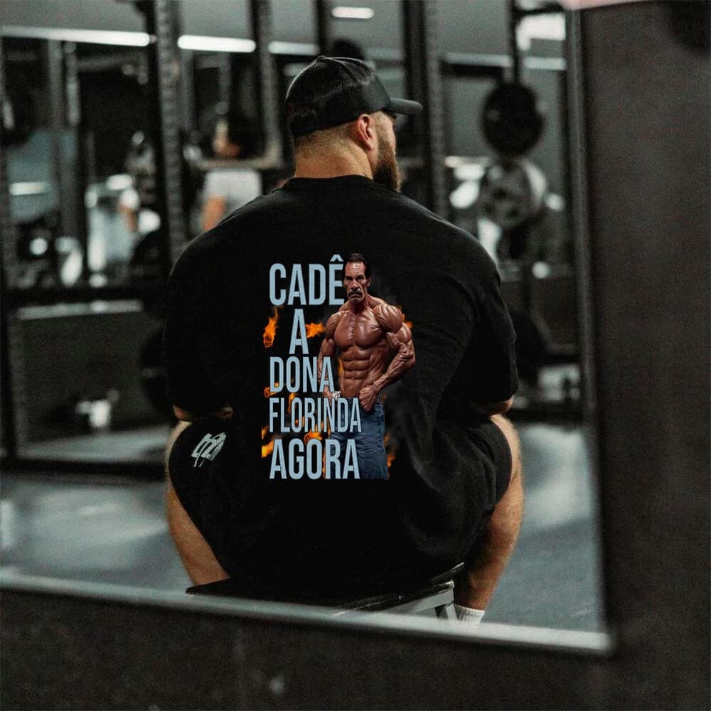 Camisa  Premium Meme Madruga Maromba Frase Academia Treino Confortavel Camiseta Adulto ao Plus Size Moda Tr
