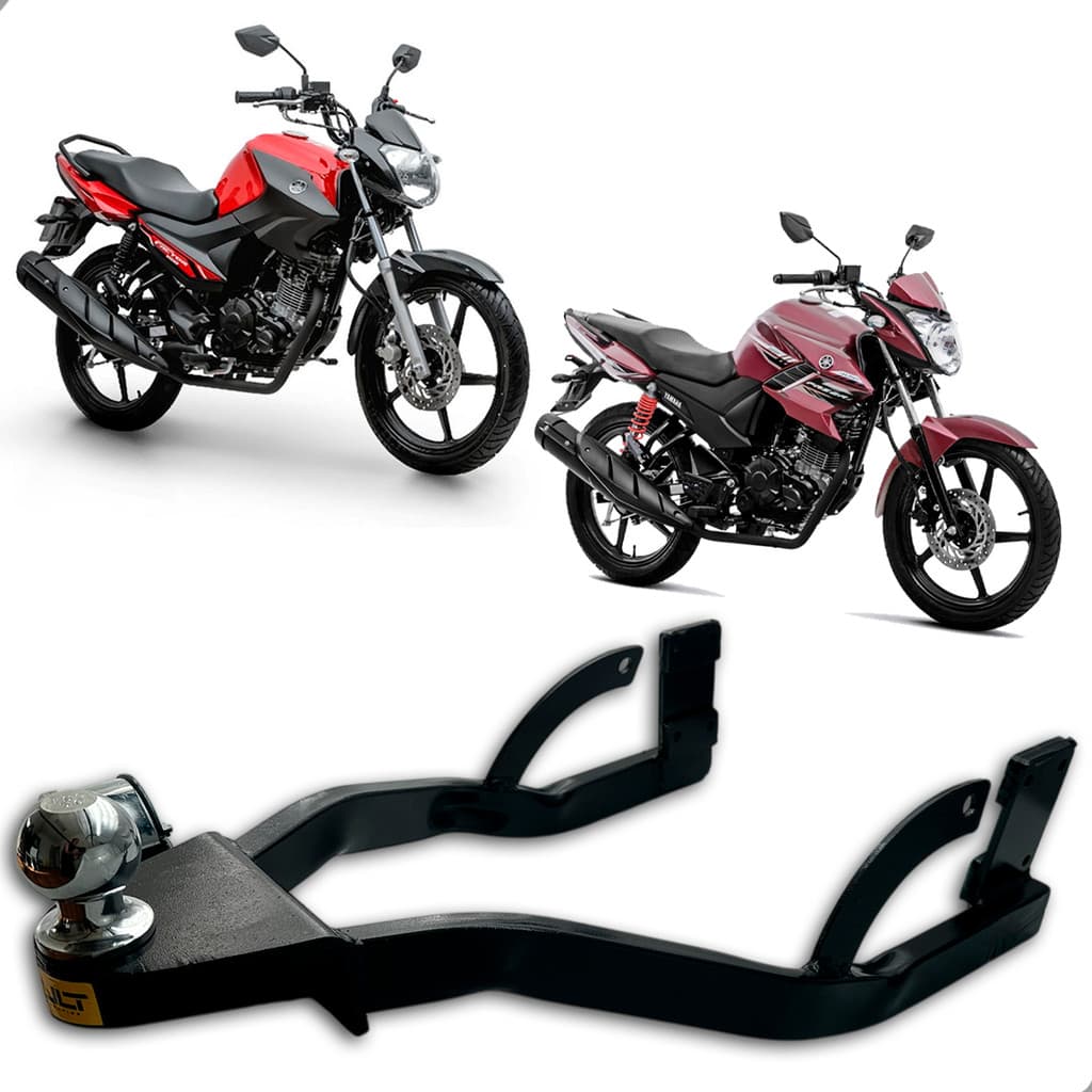 Engate Reboque Para Yamaha Factor Fazer 150 Traseiro Mult Engates Alta Resistência
