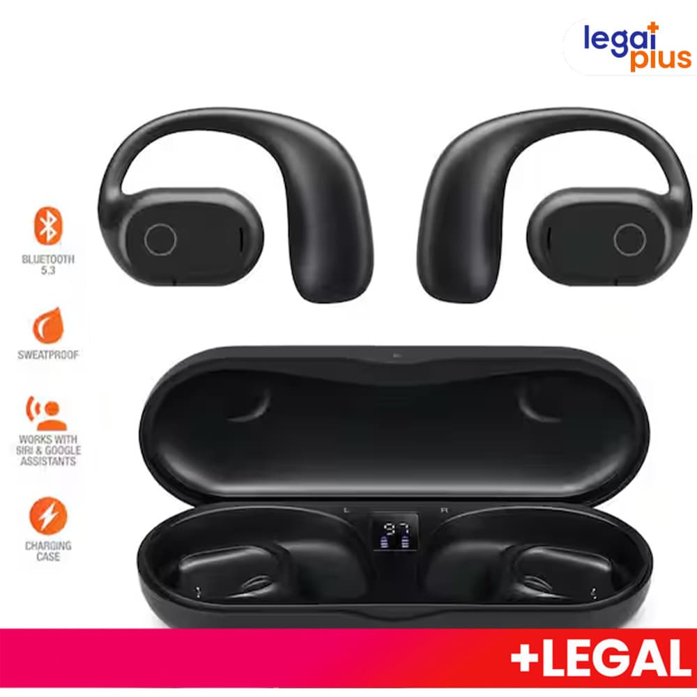 Ambie Sound Earcuffs Sem Fio - Tecnologia de Baixa Latência e Conforto Leve para Treinos Intensos/Diário