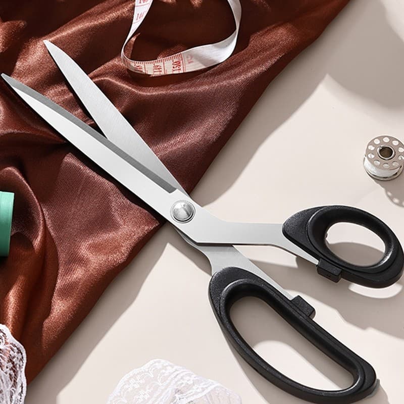 Tesoura Grande Multiuso p/ Tecido e Papel - Corta tecidos, móveis e mais. Design ergonômico