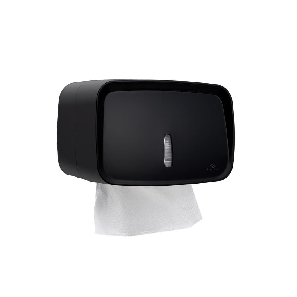 Dispenser Toalheiro Compacto Invoq Preto - Premisse