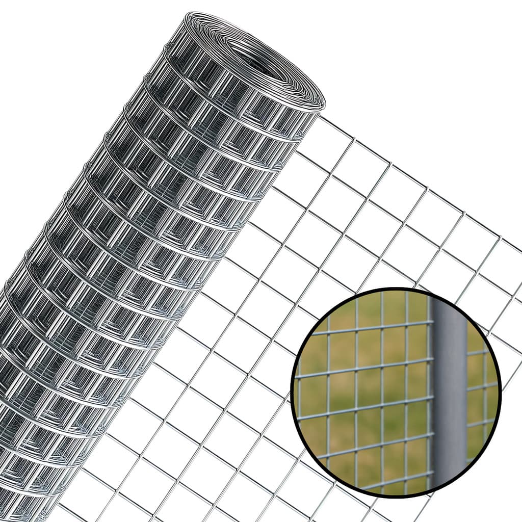 Tela Soldada 25mm Multiuso Alvenaria Proteção Portões Pets Jardim 10m X 0,50m