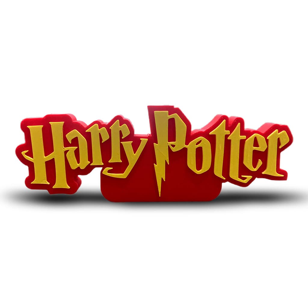 Placa de Mesa decorativa Harry Potter Impressão 3D Presente