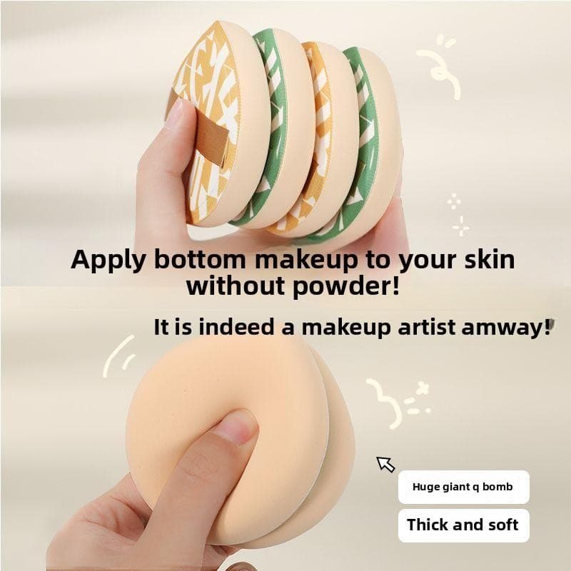Esponja de Maquiagem, para Base Líquida, Almofada Marshmallow, Esponja de Fixação, Esponja de Beleza, Não Cremosa, Não A