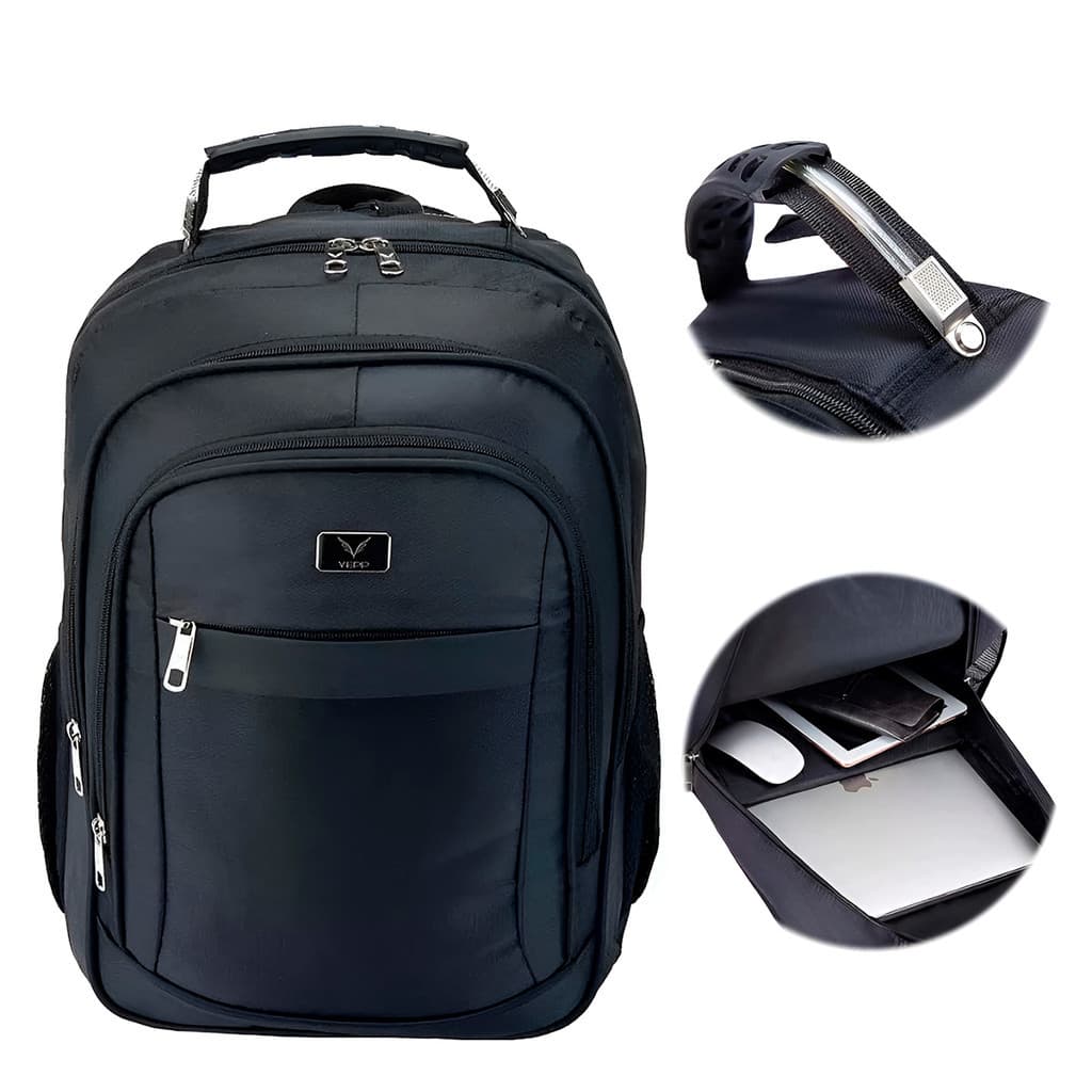 Mochila Bag Costas Executiva Reforçada Notebook Preta
