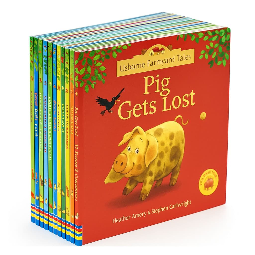 Coleção 20 Livros Infantis em Inglês Ilustrativo Educativo Bilíngue Historinhas Coloridas Aprendizagem Lúdica Diversão