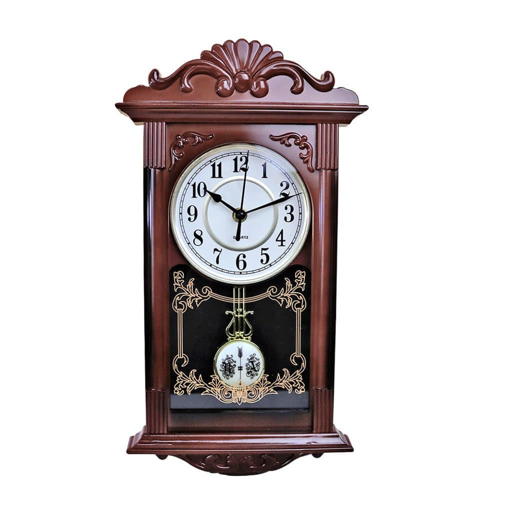 Relógio de Parede Pendulo 41x22cm YN Clock YGD9797A2