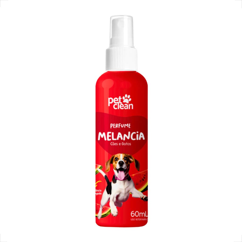 Perfume Colônia Para Cães e Gatos Melancia 60mL - Pet Clean