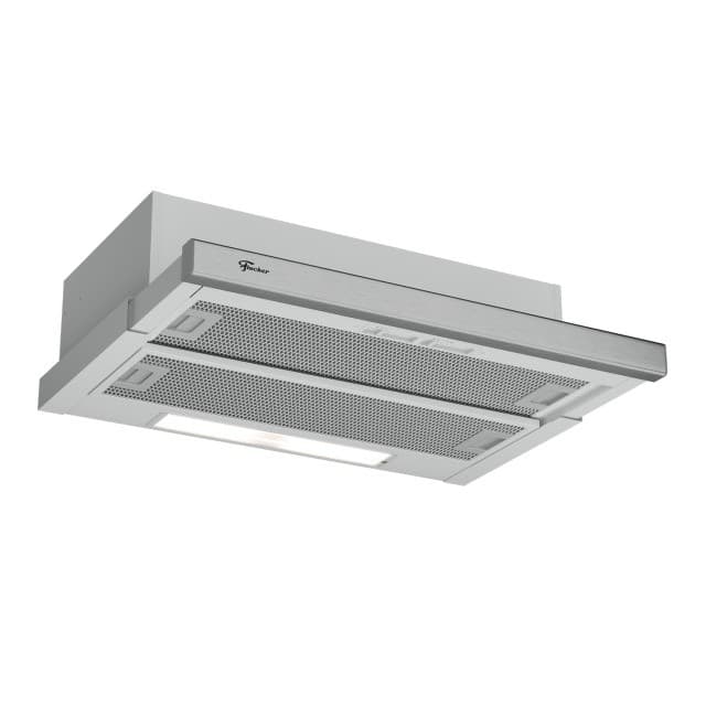 Depurador Exaustor De Cozinha Fischer Slim 60 Cm Inox 220 V Design Moderno Alta Eficiência Fácil Instalação
