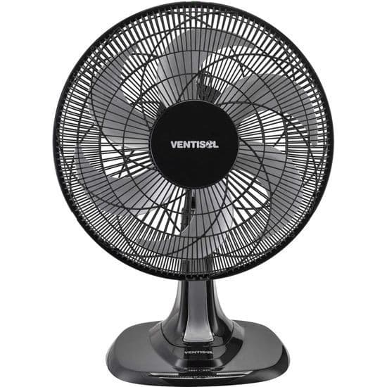 Ventilador de Mesa Ventisol Turbo 6 40cm Preto/Cinza 220v [F002]