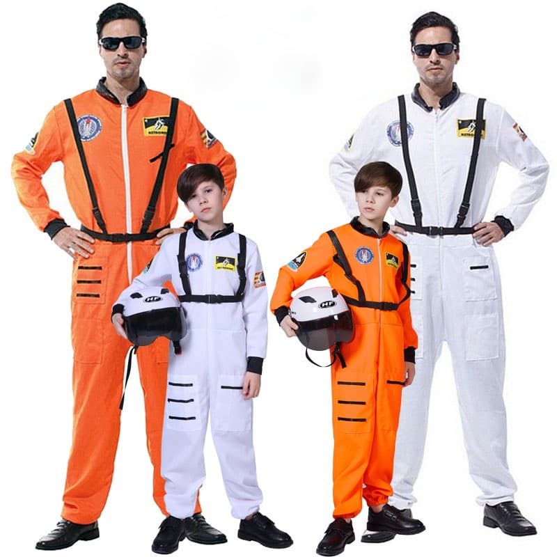 Fantasia de piloto espacial para crian莽as, astronauta de Halloween, performance de menino, custo de estilo cosplay