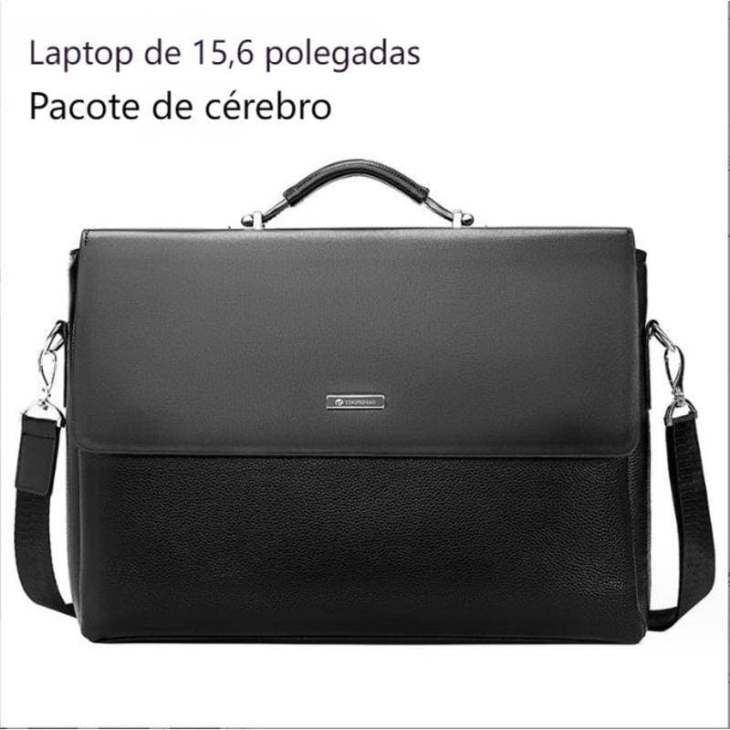 Bolsa para notebook de grande capacidade 15.6 polegadas Business Briefcase pasta executiva masculina
