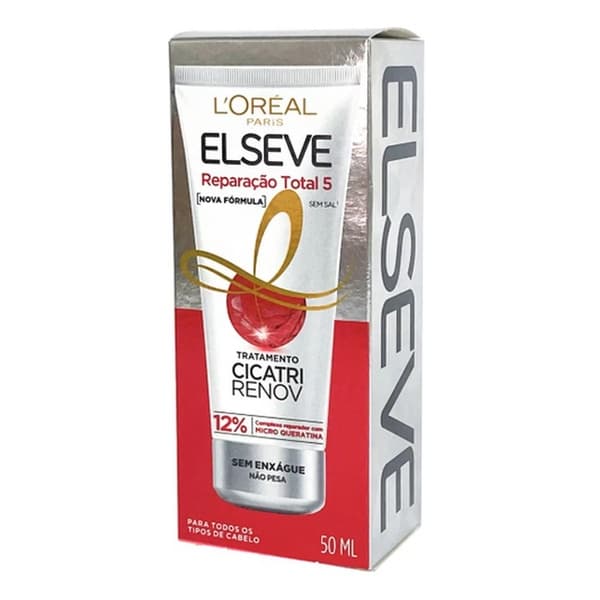 L'oreal Elseve Cicatri Renov Reparador de Cabelos 50ml