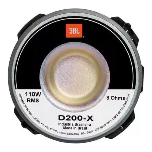 Novo Driver Original D-200x 110w Rms Jbl Selenium Corneta Som Profissional