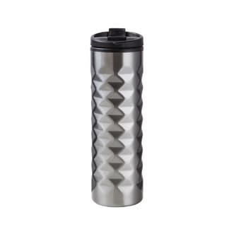 Garrafa Inox 500ml Cinza 421MTZC