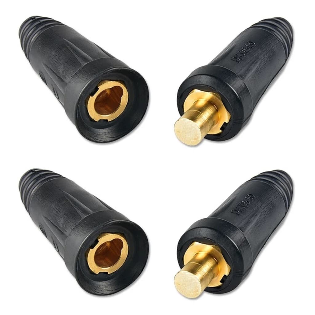 Kit Engate Rápido Cabo Solda 9mm Tig Eletrodo Inversora