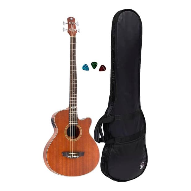 Baixolao Strinberg Sb240c Mahogany 4 Cordas Fosco + Capa