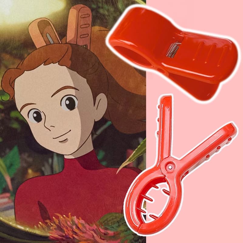 Grampos De Cabelo Para Cosplay De Anime Arrietty Para Mulhere E Meninas Garra De Cabelo Acrílico Rabo De Cavalo Presente