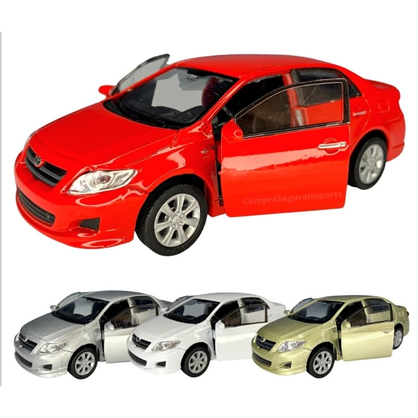 Miniatura carro Toyota Corolla  Escala 1/36
