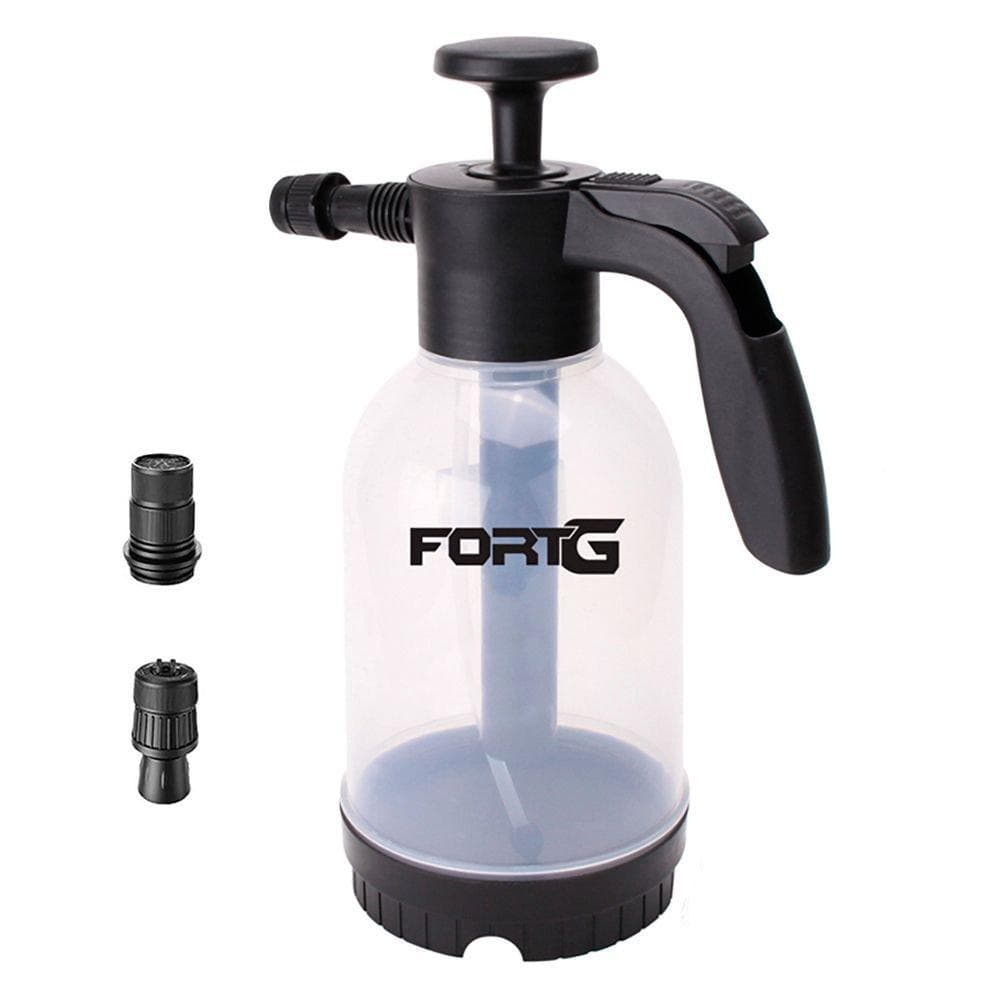 Pulverizador de Compressão Profissional 2 Litros com 3 Bicos e Haste de Pressão Interna Sólida