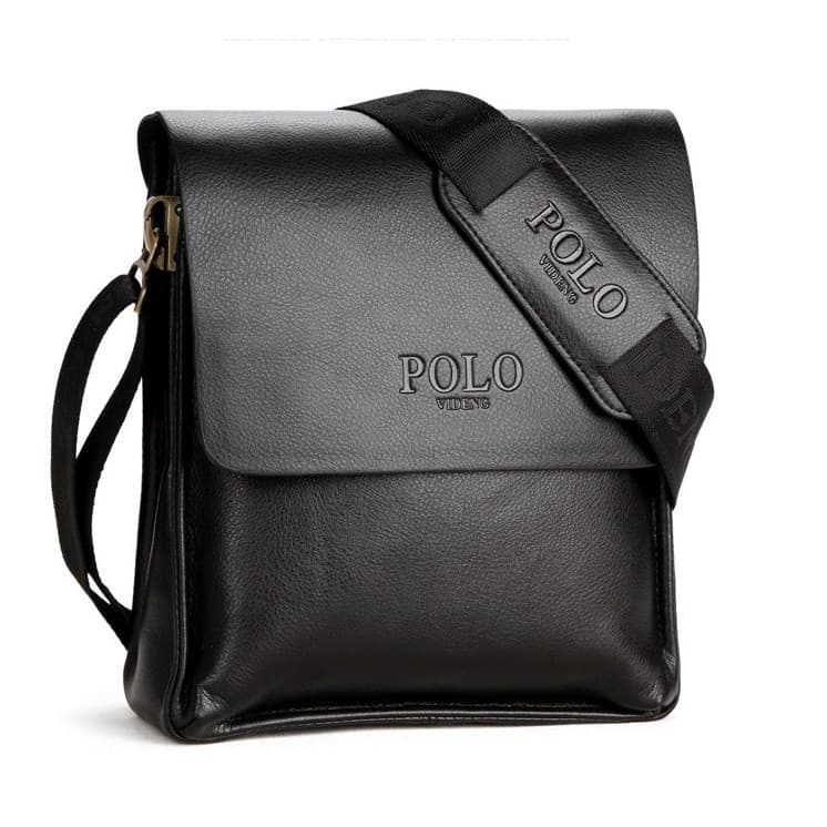 Polo de couro masculino/bolsa de mão/casual #287