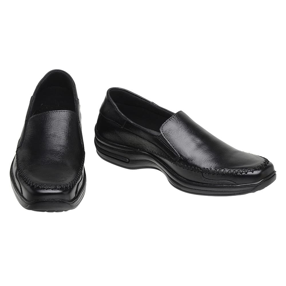 Sapato Casual Masculino Liso Conforto M&D Store Calce Fácil Sola Macia