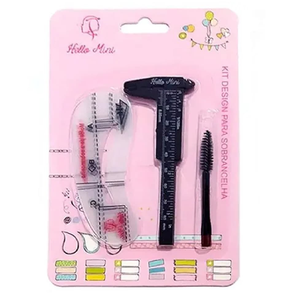 Kit Design para Sobrancelhas Olhar Perfeito Hello Mini