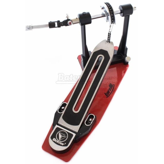 Pedal de Cajón Bauer TPC18 com Acionamento por Eixo Cardã e Batedor Extra Macio