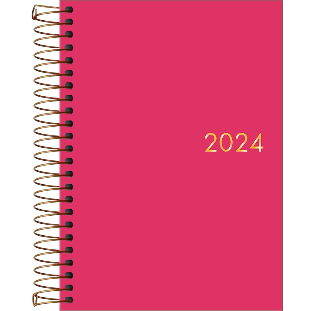 Agenda 2025 Executivo Napoli Feminina Espiral Capa Dura M5 (12,9 X 18,7cm) 176 Folhas Tilibra Ref: 145530