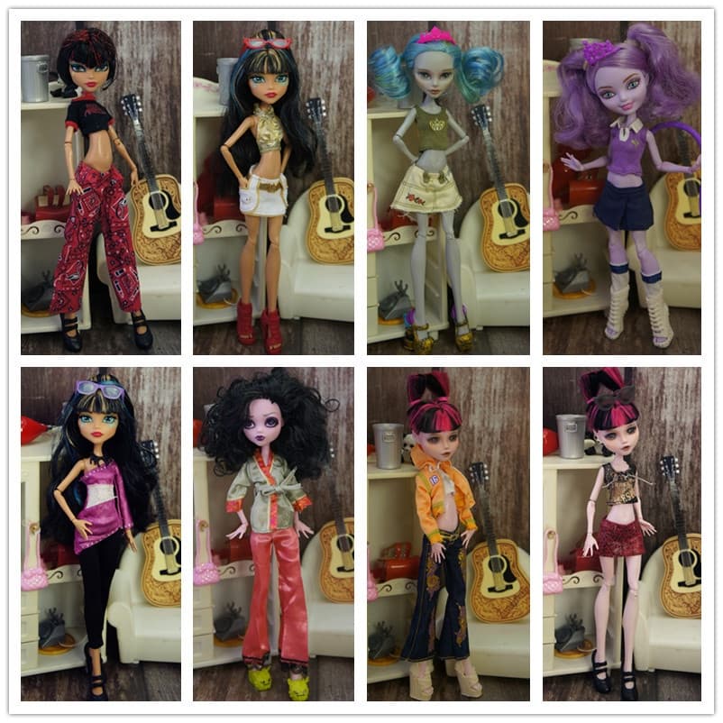 DIY Adequado Para Roupas De Boneca De 9 Polegadas/30 Cm/Conjunto De Jogos De Troca/Alta Qualidade/Presentes De Brinquedo