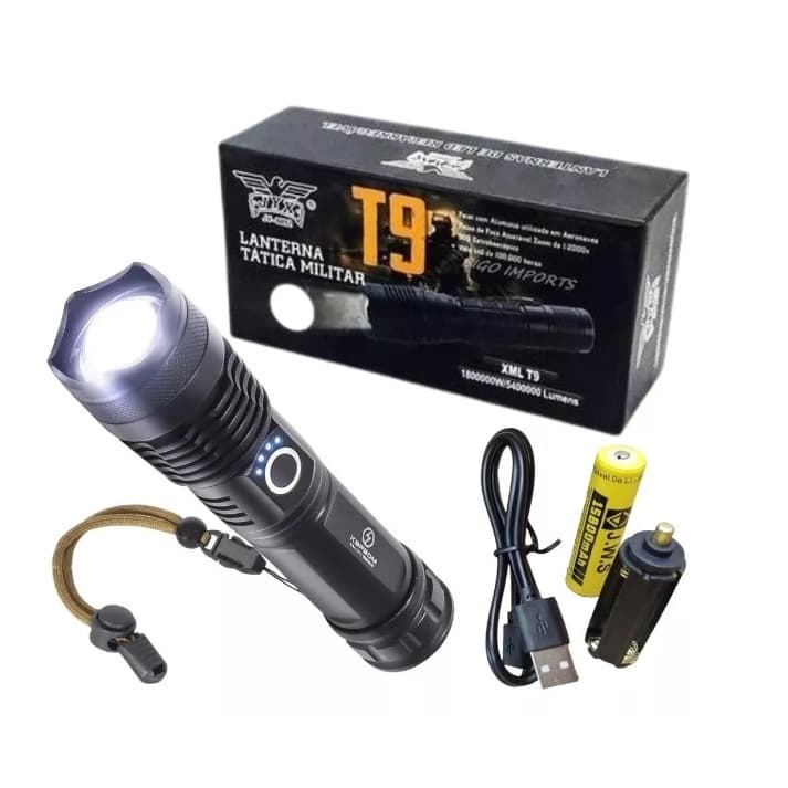 Lanterna T9 Resistente  a agua Ultra Potente original!