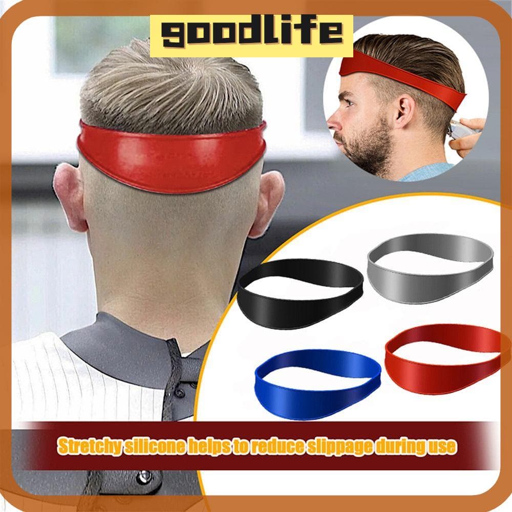 GOODLIVE Neckline Shaving Template Professional Fashion Salon Guia De Corte De Cabelo Curvo De Silicone